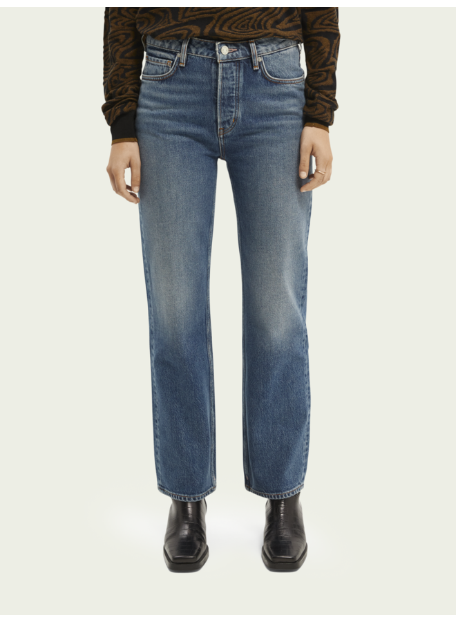 The Sky High-rise straight Jeans