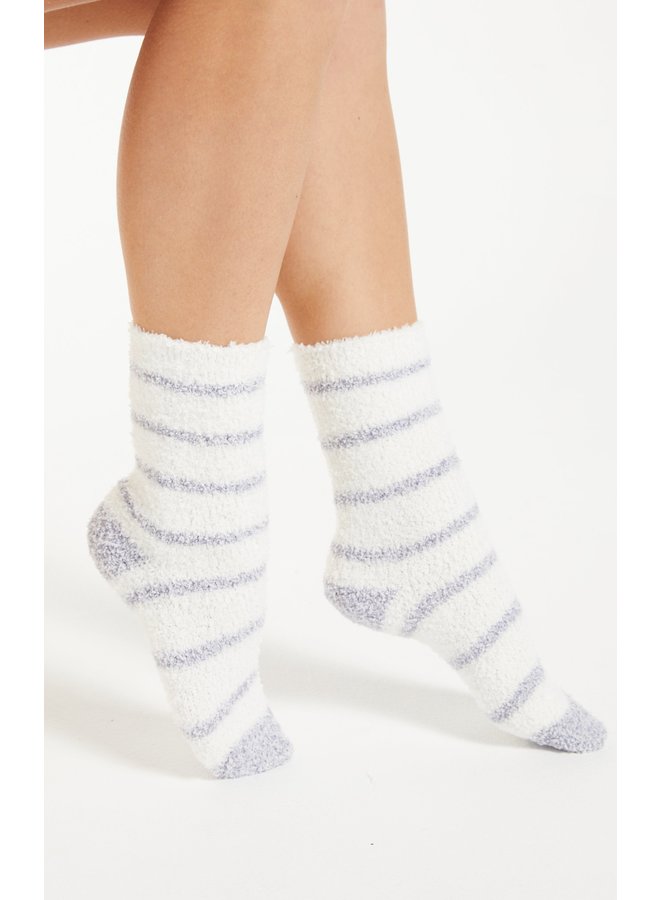 Plush Stripe Socks 2 pak