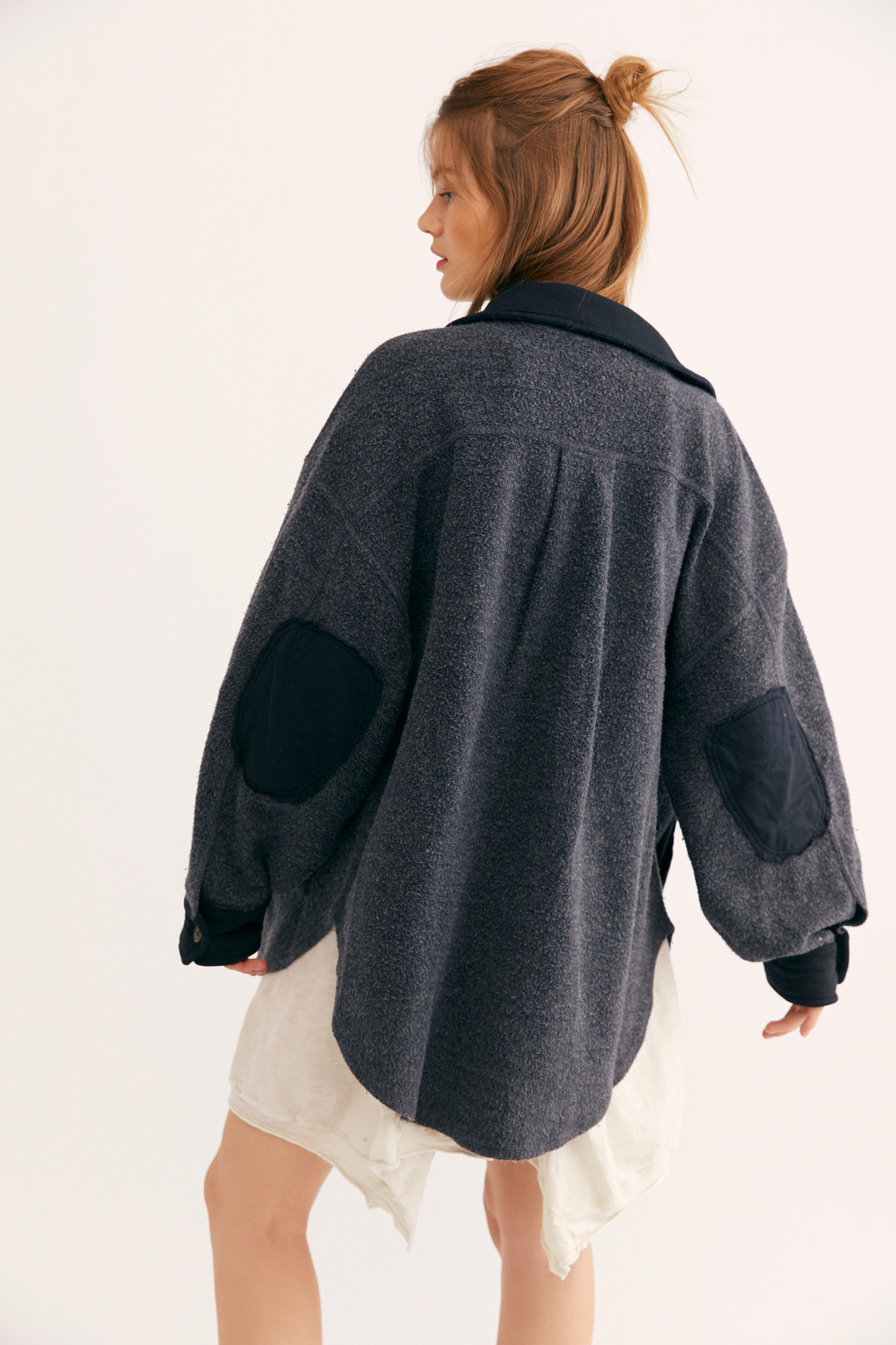 Free People Ruby Jacket Washed Black