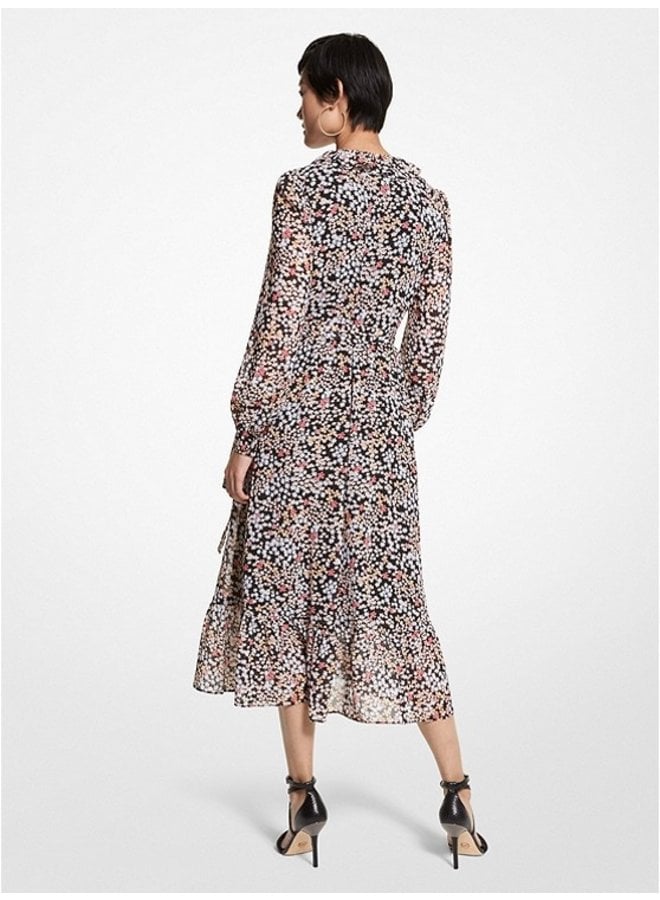 Michael Kors Mod Garden Wrap Dress