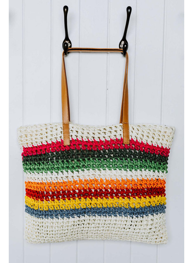 Anine Straw Beach Bag