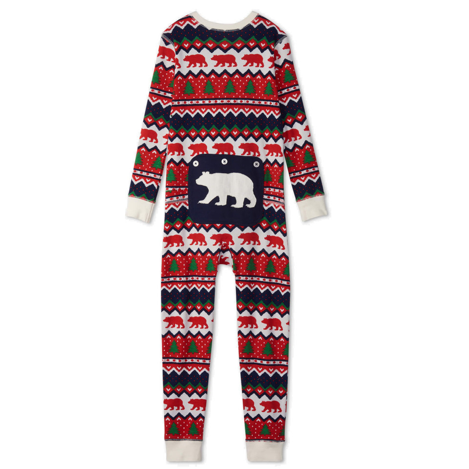 Hately Bear Kids Union Suit