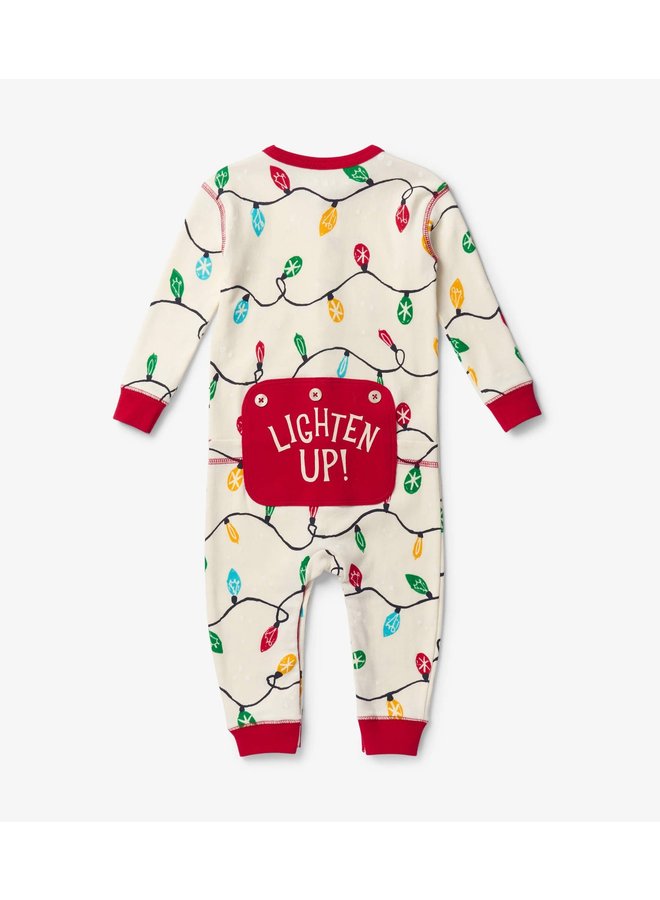 Holiday Lights Baby Union Suit