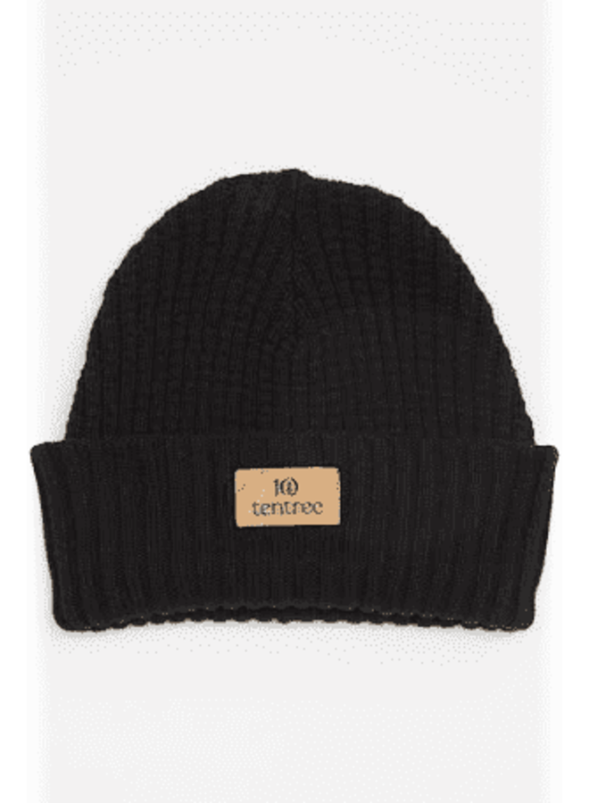 Cotton Cork Patch Beanie