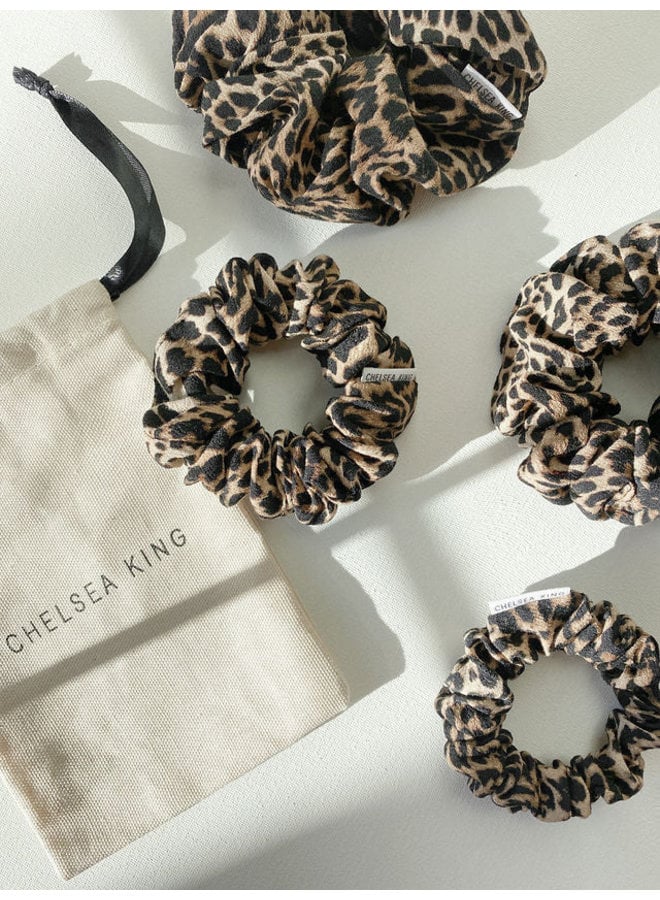 Leopard Scrunchie Thin