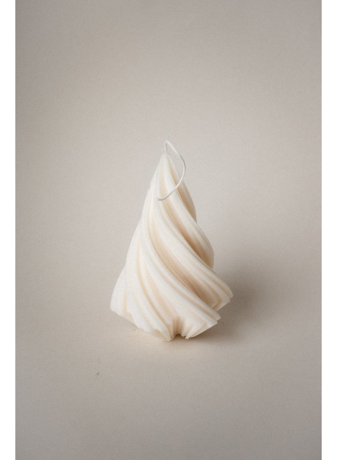 Medium Swirl Tree candle