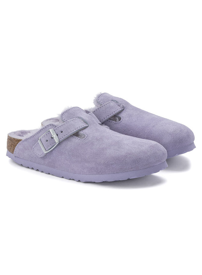 Boston Shearling Purple Fog