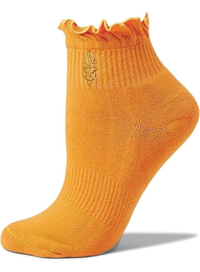 Frill Socks - Yellow –