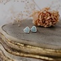 Heart of stone studs