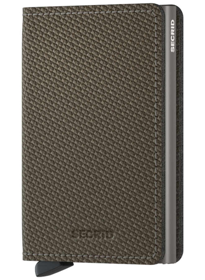 Slim Wallet Carbon Khaki