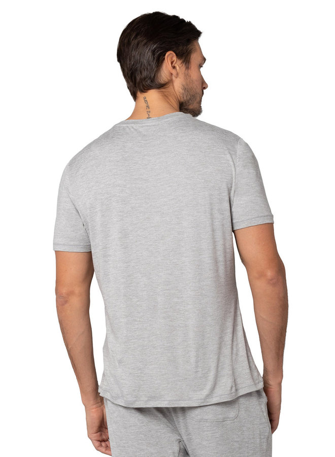 V-neck short sleeve