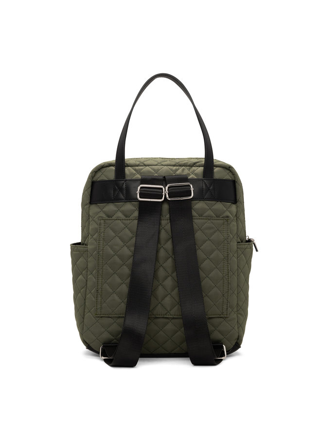 Nylon Quilt Backpack