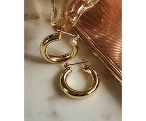 LUV AJ Baby Amalfi Tube Hoops
