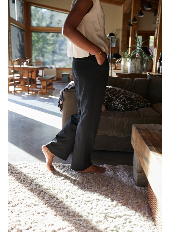 W Tencel Wide Leg Pant