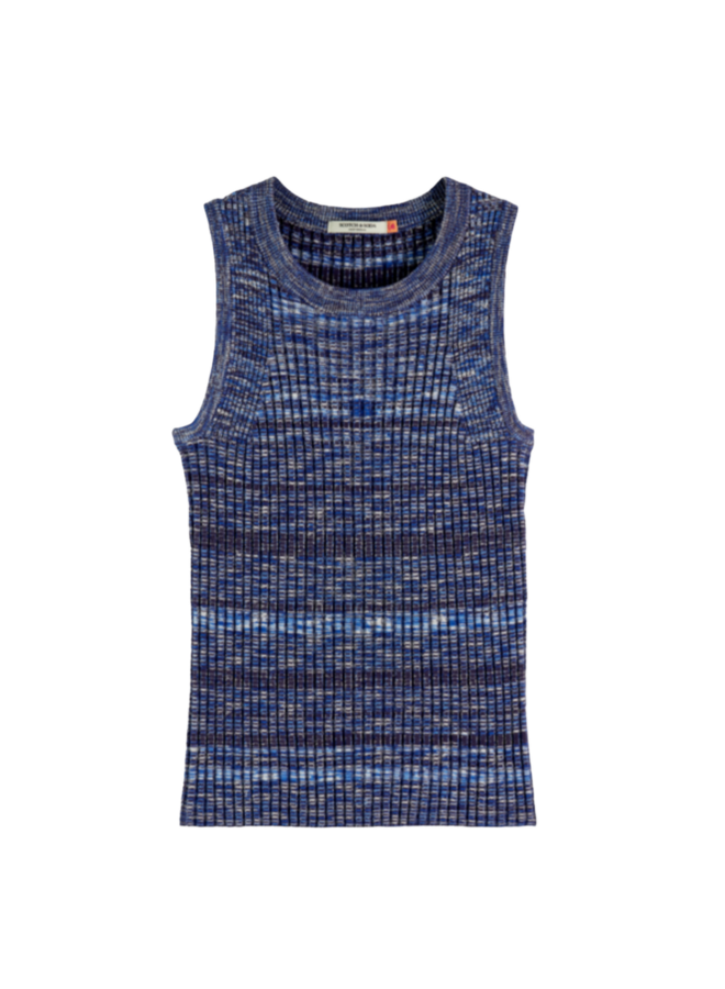Space Dye Knitted Vest