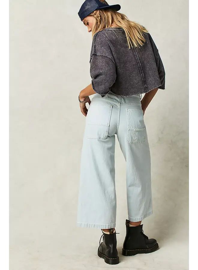 Piper Midrise Crop Wide-Leg Pant