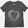 Wmn Fern Heart V-Tee