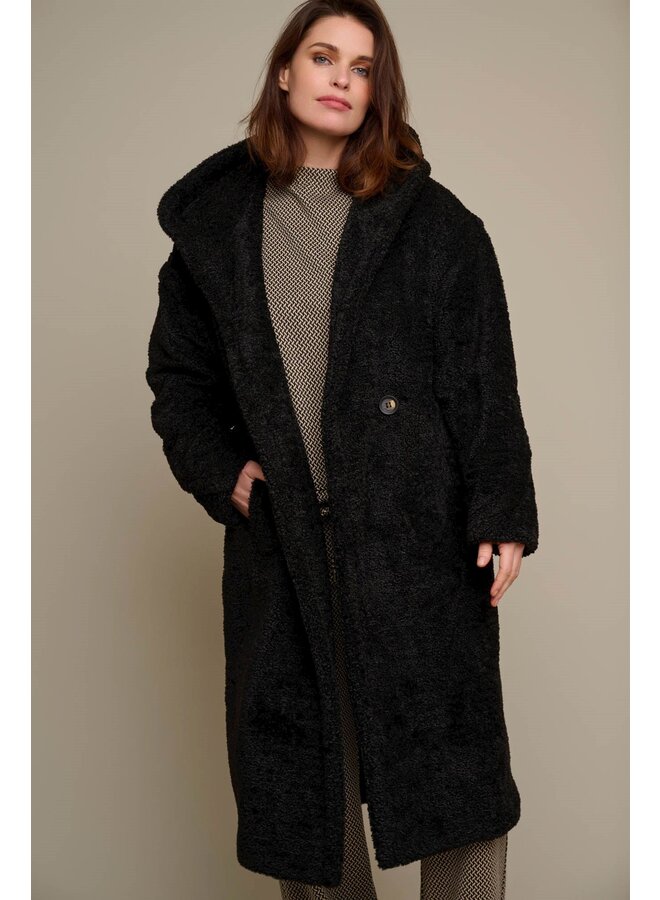 Jen Long Hooded Coat