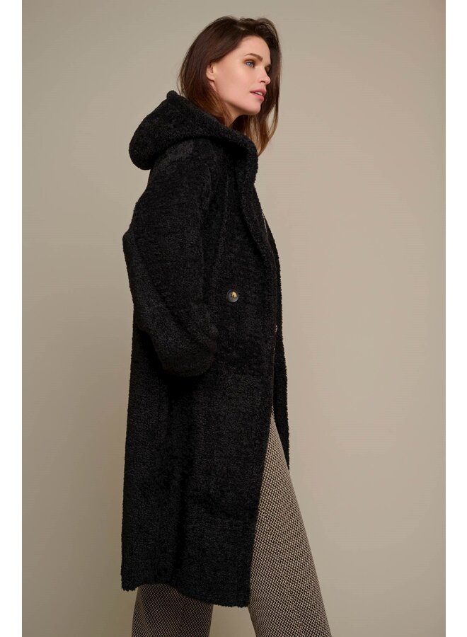 Jen Long Hooded Coat