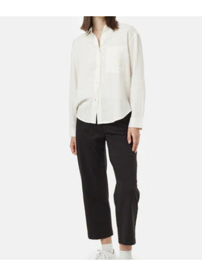 Soft Eco Twill Cropped Pant