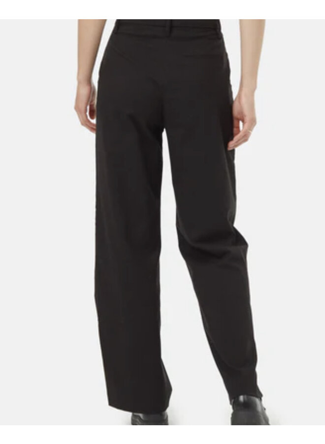 W Soft Eco Twill Front Pleated  Pant