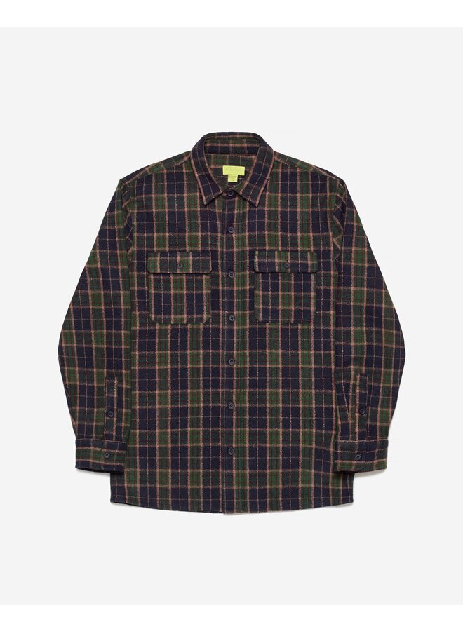 Cabin Plaid Shirt Jacket