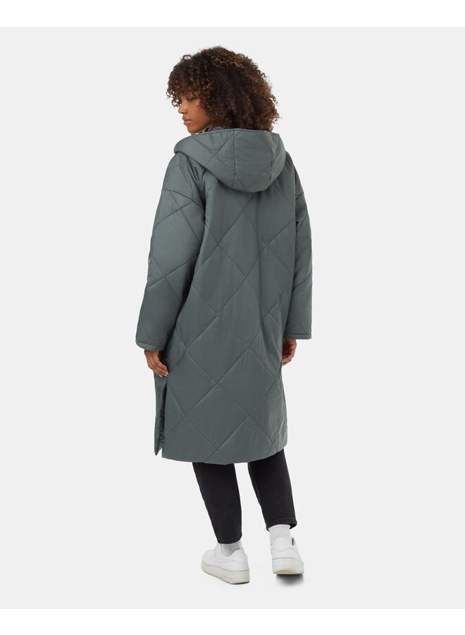 Cloud Shell Quilted Hooded  Womens