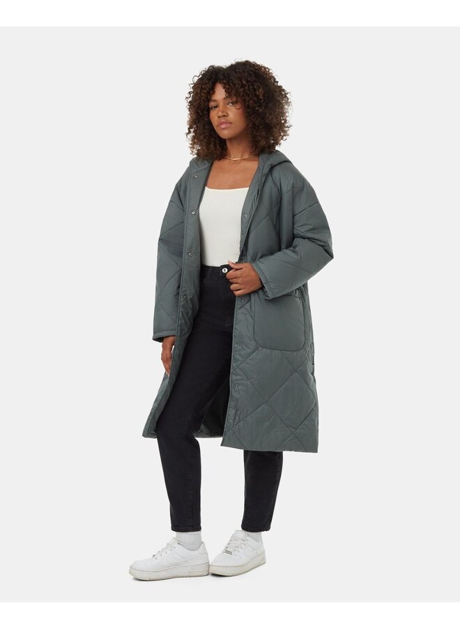 Cloud Shell Quilted Hooded Womens