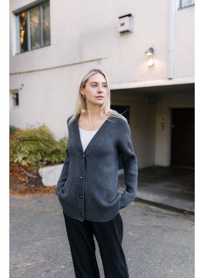 Highline Oversized Button Cardigan