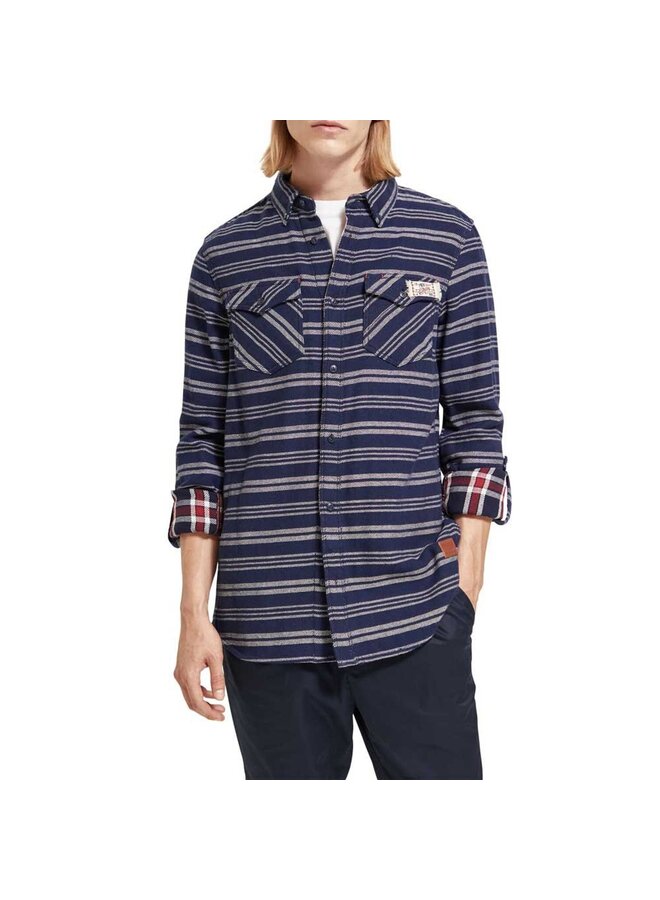 Archive Double Face Twill Check Shirt