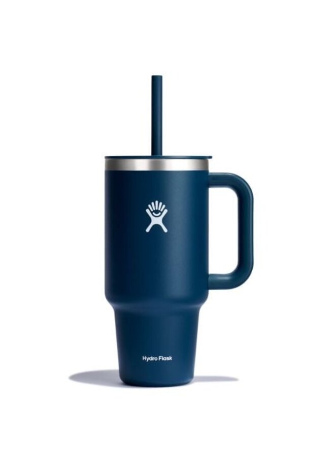 Straw Travel Tumbler