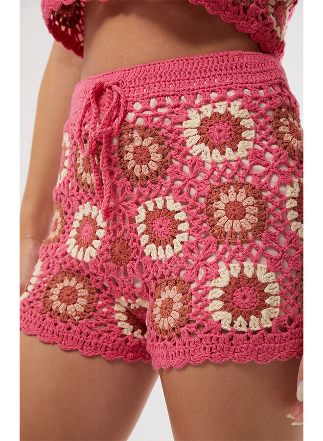 Harlow Crochet Shorts