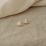 Huge Heart Studs