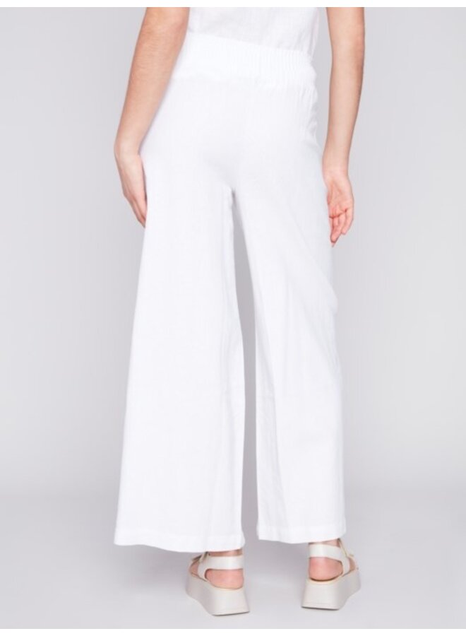 Pull On Linen Pant