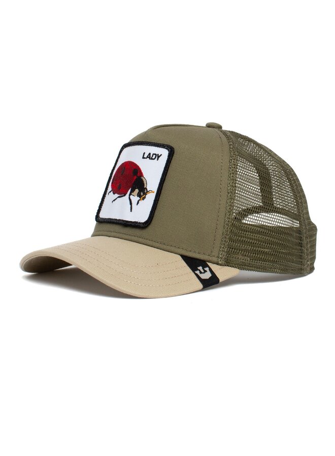 The Lady Bug Hat Olive