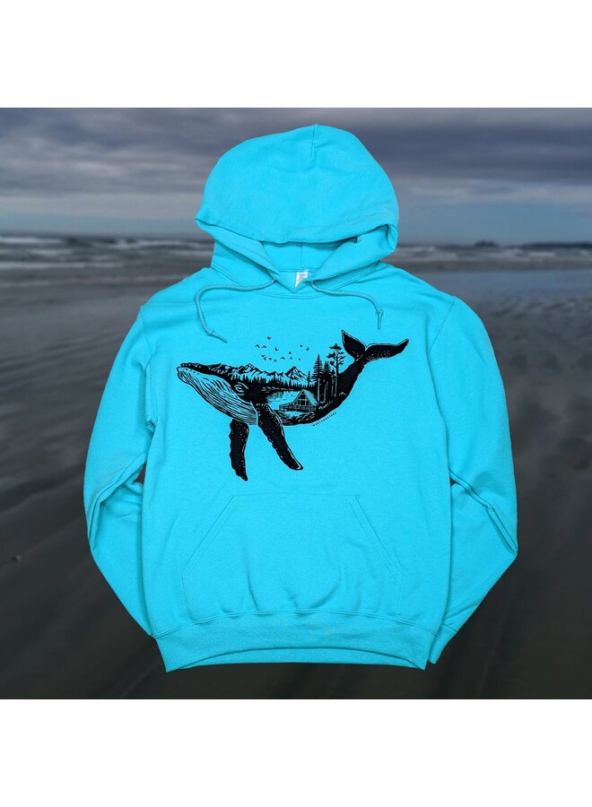 Unisex A-Frame Whale Hoodie