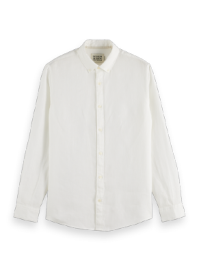 LINEN SHIRT LS BUTTON-DOWN