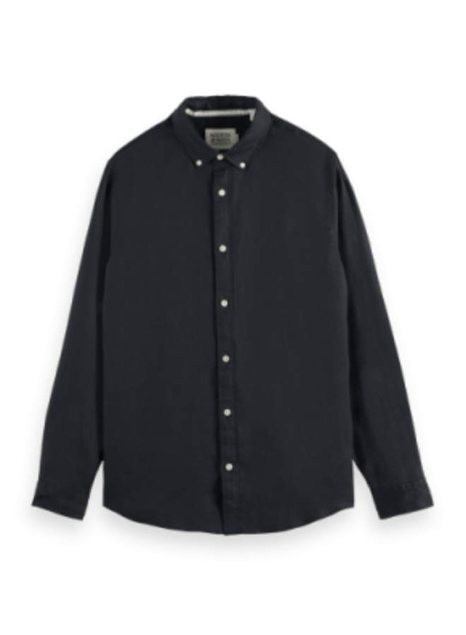 LINEN SHIRT LS BUTTON-DOWN