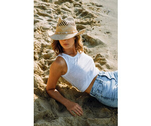 ★追跡&関税込【Lack of Color】Seashells Cowboy Seashells Cowboy - Straw Cowboy Hat in Natural | Lack of