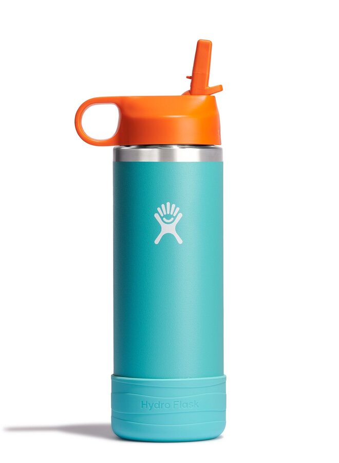 Kids 18 oz. wide mouth straw cap