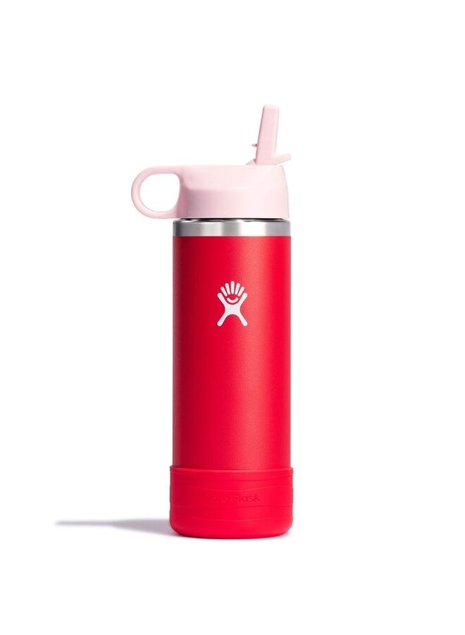 Kids 18 oz. wide mouth straw cap