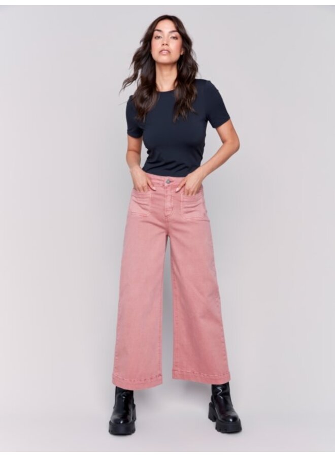 Patch Pocket Twill Pants