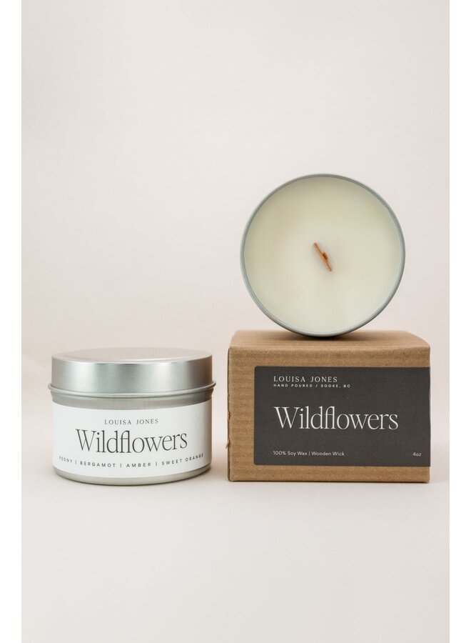Wildflower Soy Candle 4 oz