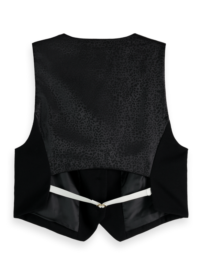Gabardine Waistcoat Vest