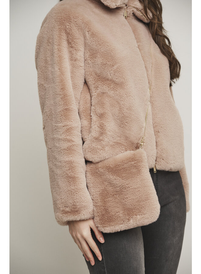 Doxi Faux Fur Shoulder Bag