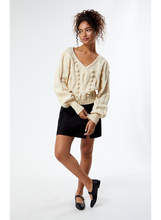 Amina Bobble Sweater