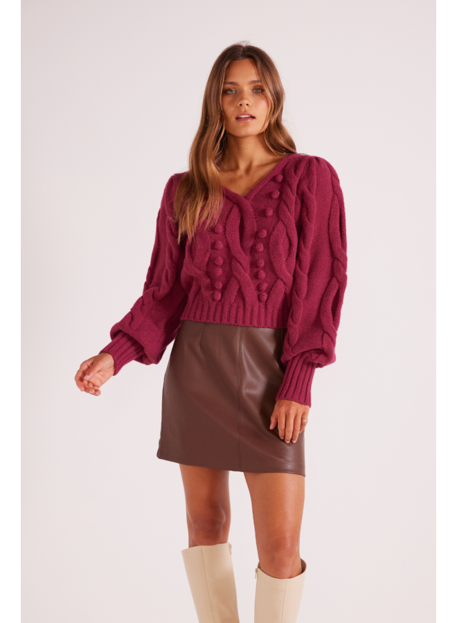 Amina Bobble Sweater