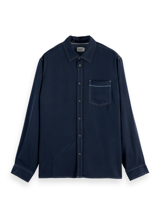 Solid Tencel Shirt