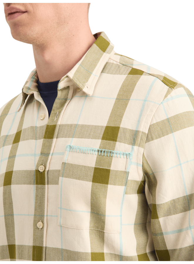 HERRINGBONE CHECK SHIRT
