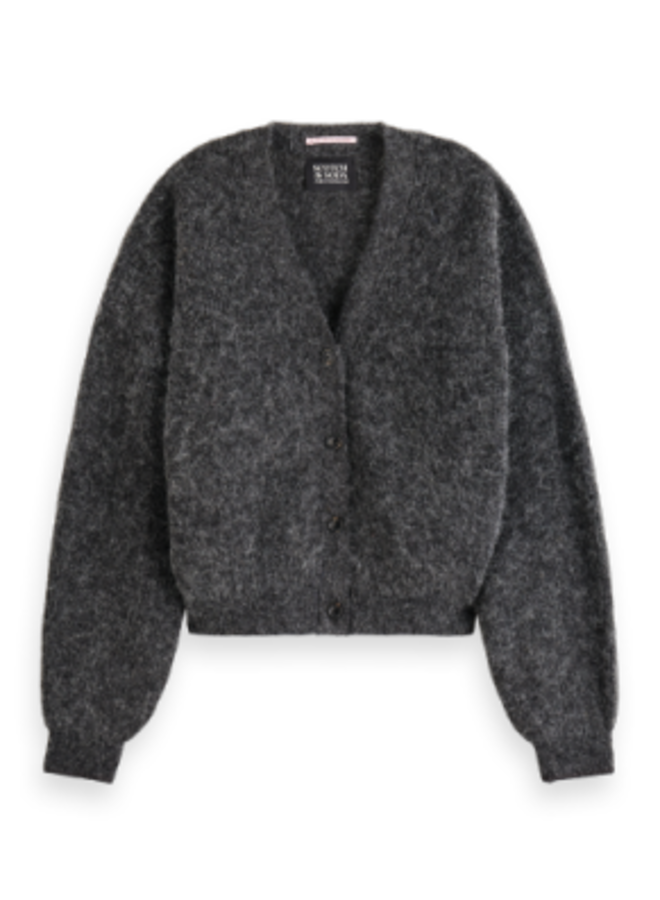 Fuzzy Relaxed Cardigan